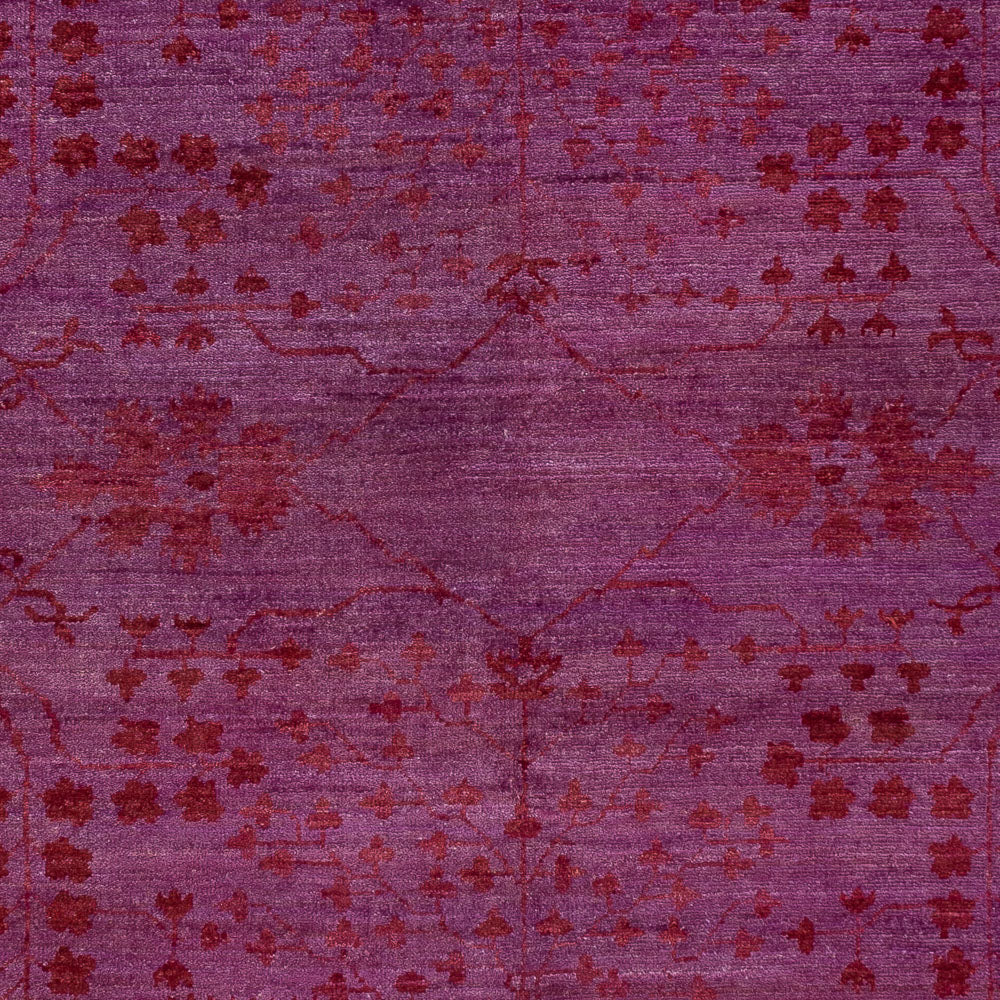 Tapis Ziegler - Moderne - Vintage/Overdyed - 190 x 131 cm - violet