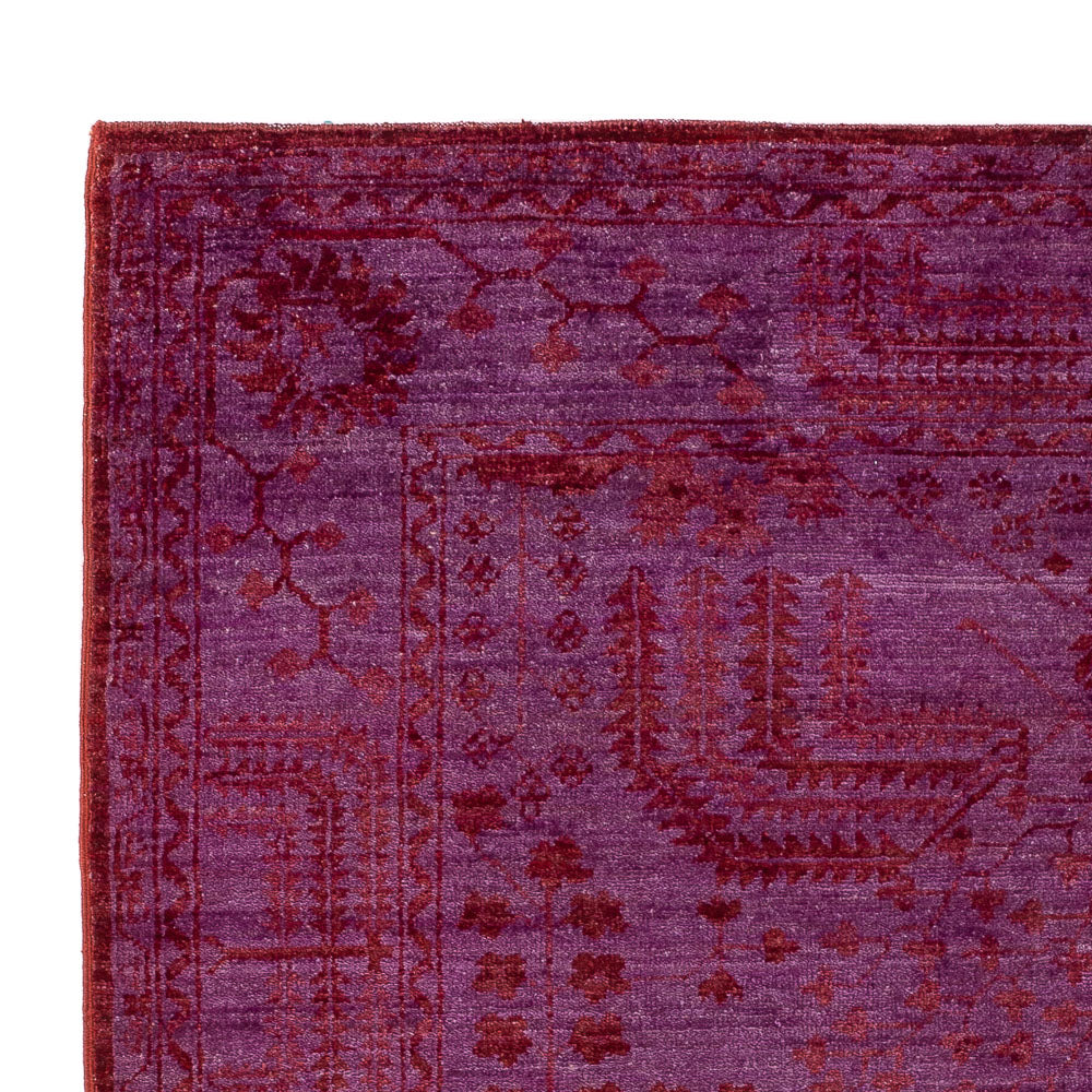 Tapis Ziegler - Moderne - Vintage/Overdyed - 190 x 131 cm - violet