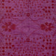 Tapis Ziegler - Moderne - Vintage/Overdyed - 197 x 139 cm - violet