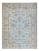 Tapis Ziegler - Moderne - Vintage/Overdyed - 197 x 148 cm - bleu clair