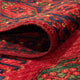 Tapis afghan - Kunduz - 204 x 151 cm - rouge