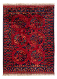 Tapis afghan - Kunduz - 200 x 155 cm - rouge