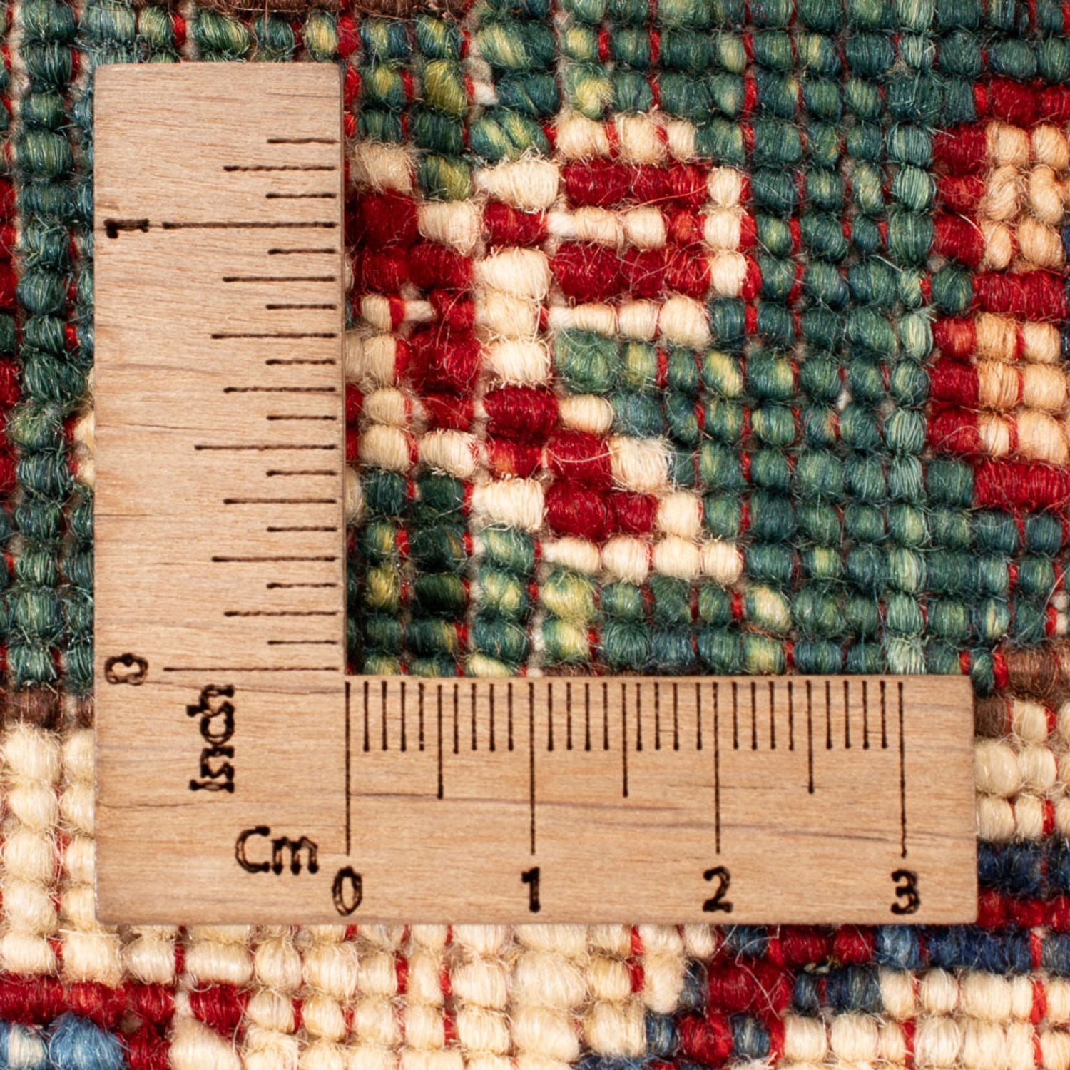 Tapis Ziegler - Kazak ronde  - 148 x 147 cm - bleu