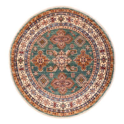 Tapis Ziegler - Kazak ronde  - 151 x 147 cm - vert