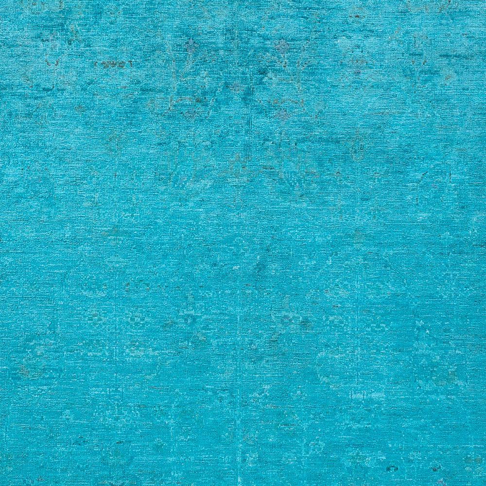 Tapis Ziegler - Moderne - Vintage/Overdyed - 199 x 151 cm - bleu