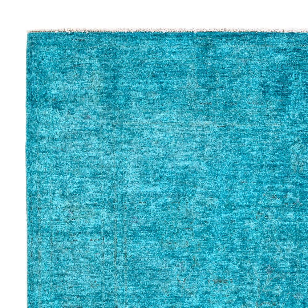 Tapis Ziegler - Moderne - Vintage/Overdyed - 199 x 151 cm - bleu