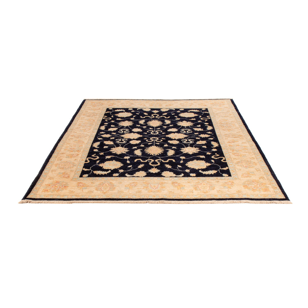 Tapis Ziegler - 205 x 151 cm - bleu foncé