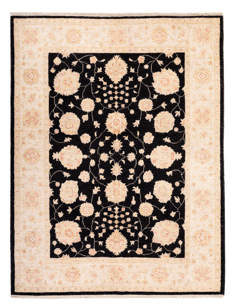 Tapis Ziegler - 197 x 151 cm - bleu foncé