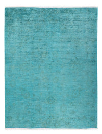 Tapis Ziegler - Moderne - Vintage/Overdyed - 193 x 148 cm - turquoise