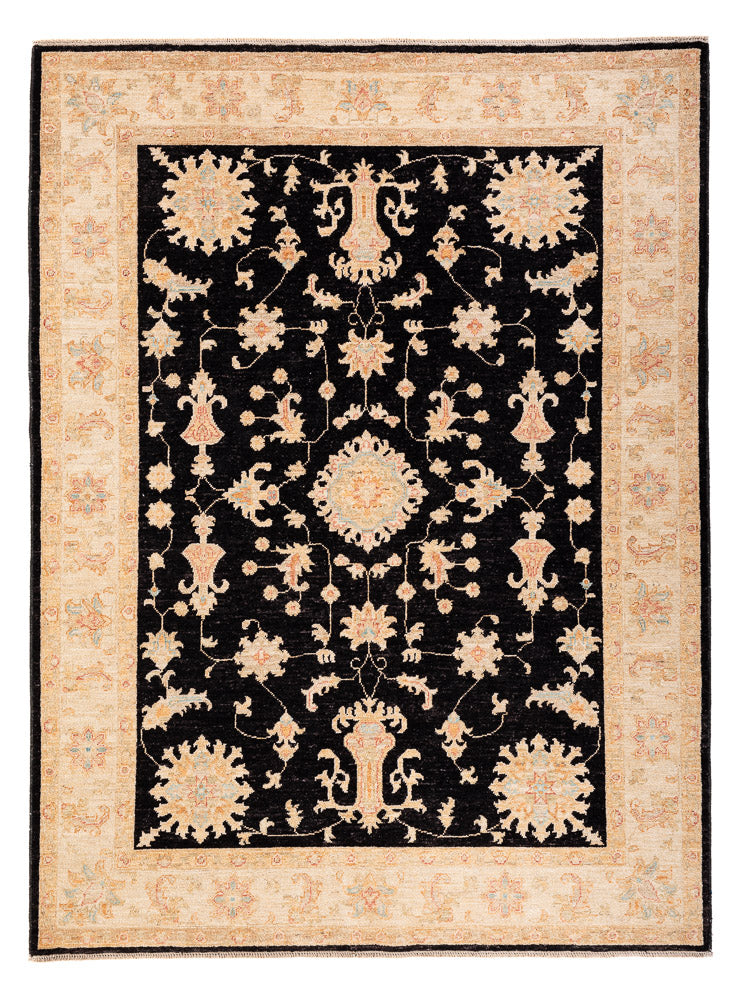 Tapis Ziegler - 207 x 153 cm - bleu foncé