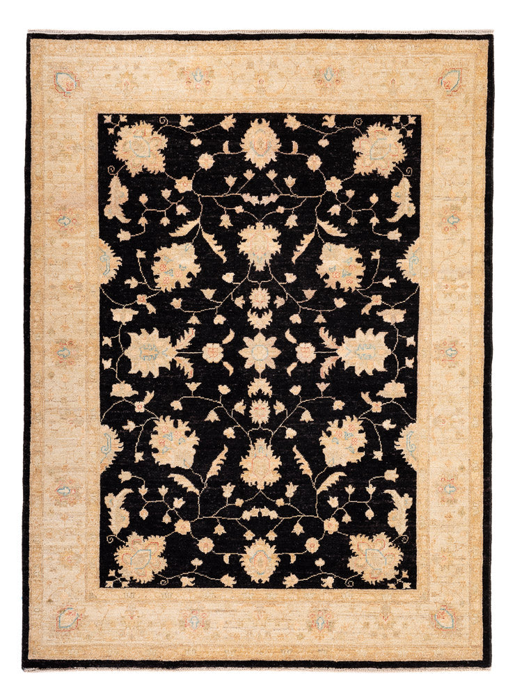 Tapis Ziegler - 204 x 151 cm - bleu foncé