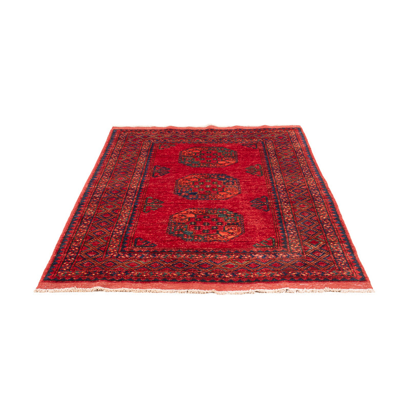 Tapis afghan - 182 x 120 cm - rouge