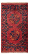 Tapis afghan 101x173cm - Tapis oriental - Rectangle / Rouge / 101 x 173 cm Rectangle