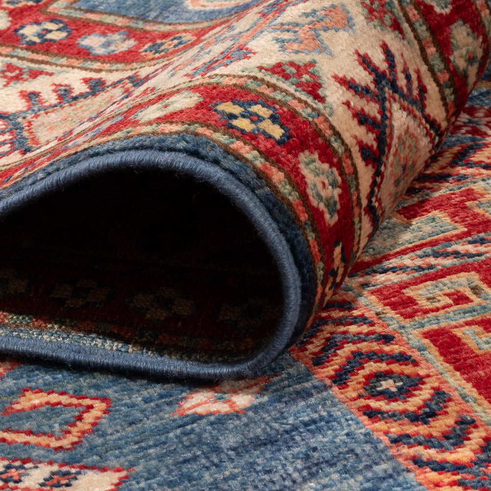 Tapis Ziegler - Kazak - Royal - 182 x 117 cm - bleu