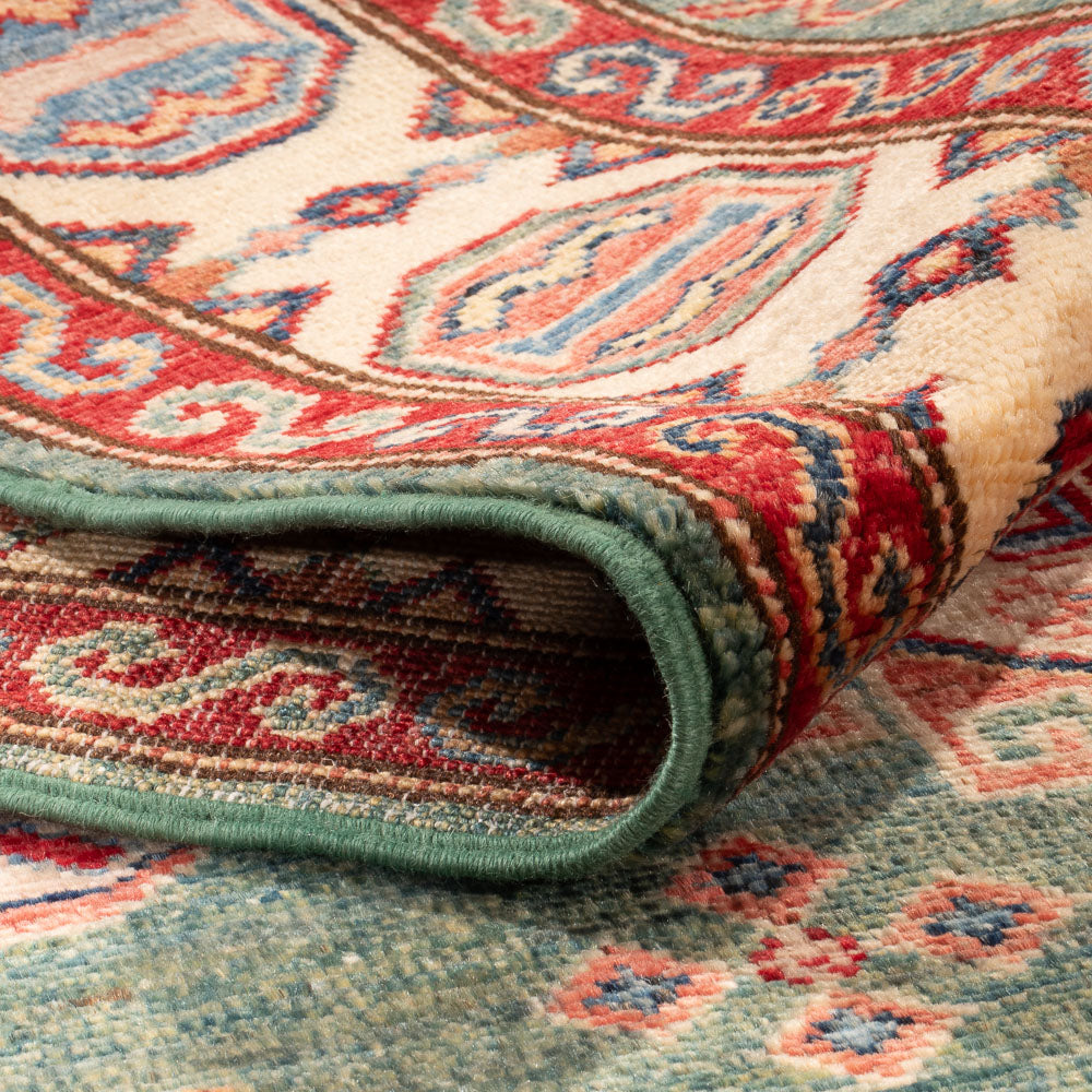 Tapis Ziegler - Kazak - Royal - 181 x 119 cm - vert de mer