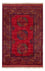 Tapis afghan - 182 x 122 cm - rouge