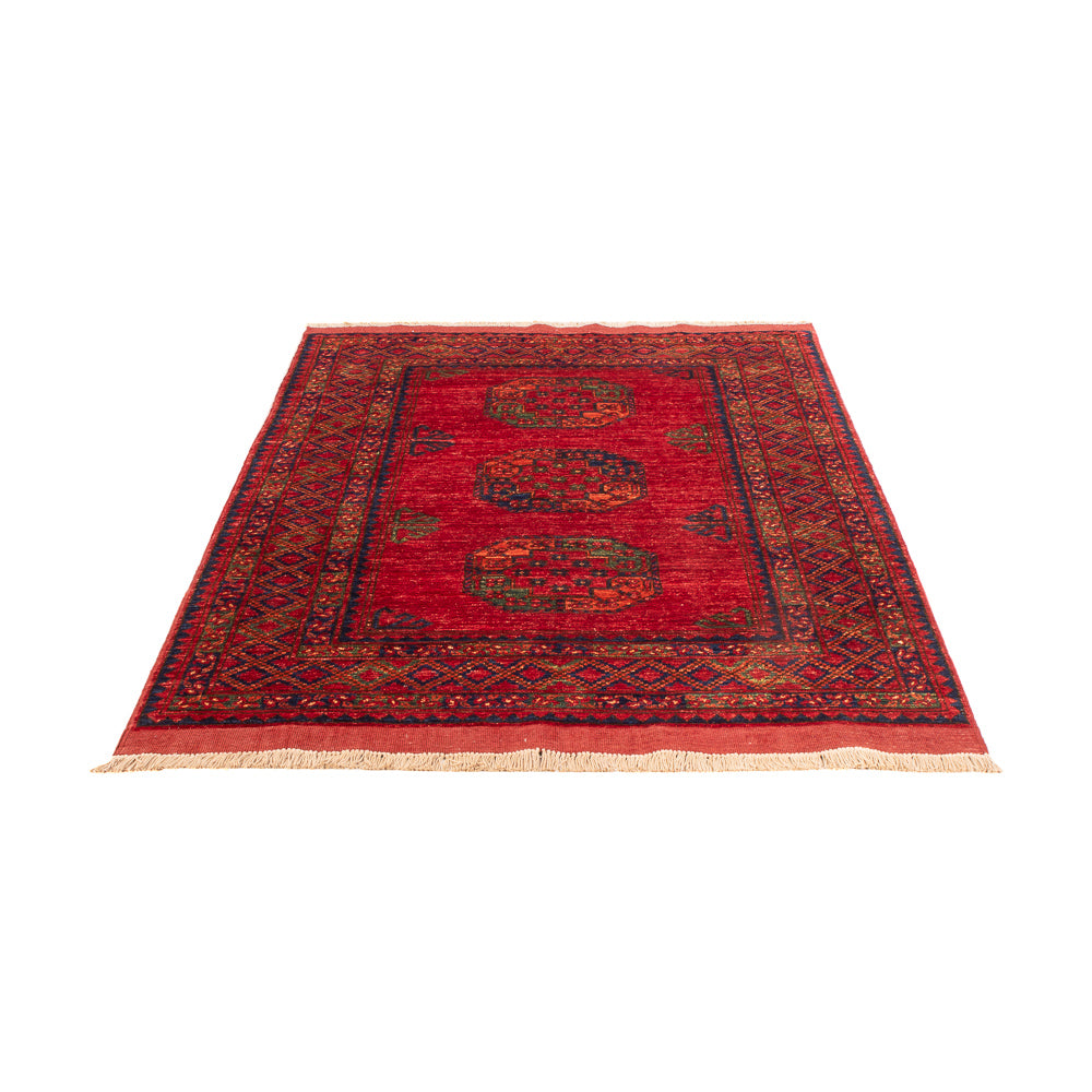 Tapis afghan - 182 x 122 cm - rouge