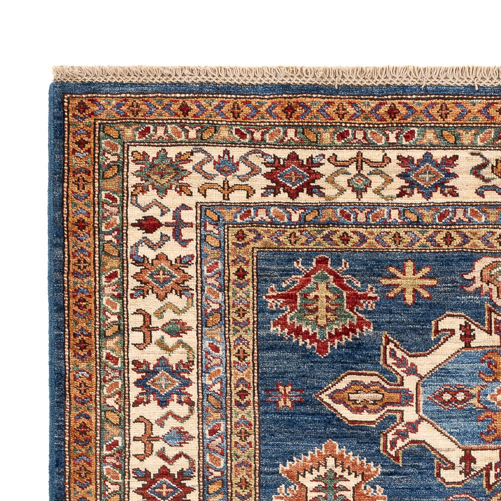 Tapis Ziegler - Kazak - Royal - 170 x 122 cm - bleu foncé