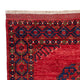 Tapis afghan - 182 x 122 cm - rouge
