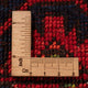 Tapis afghan - 182 x 122 cm - rouge