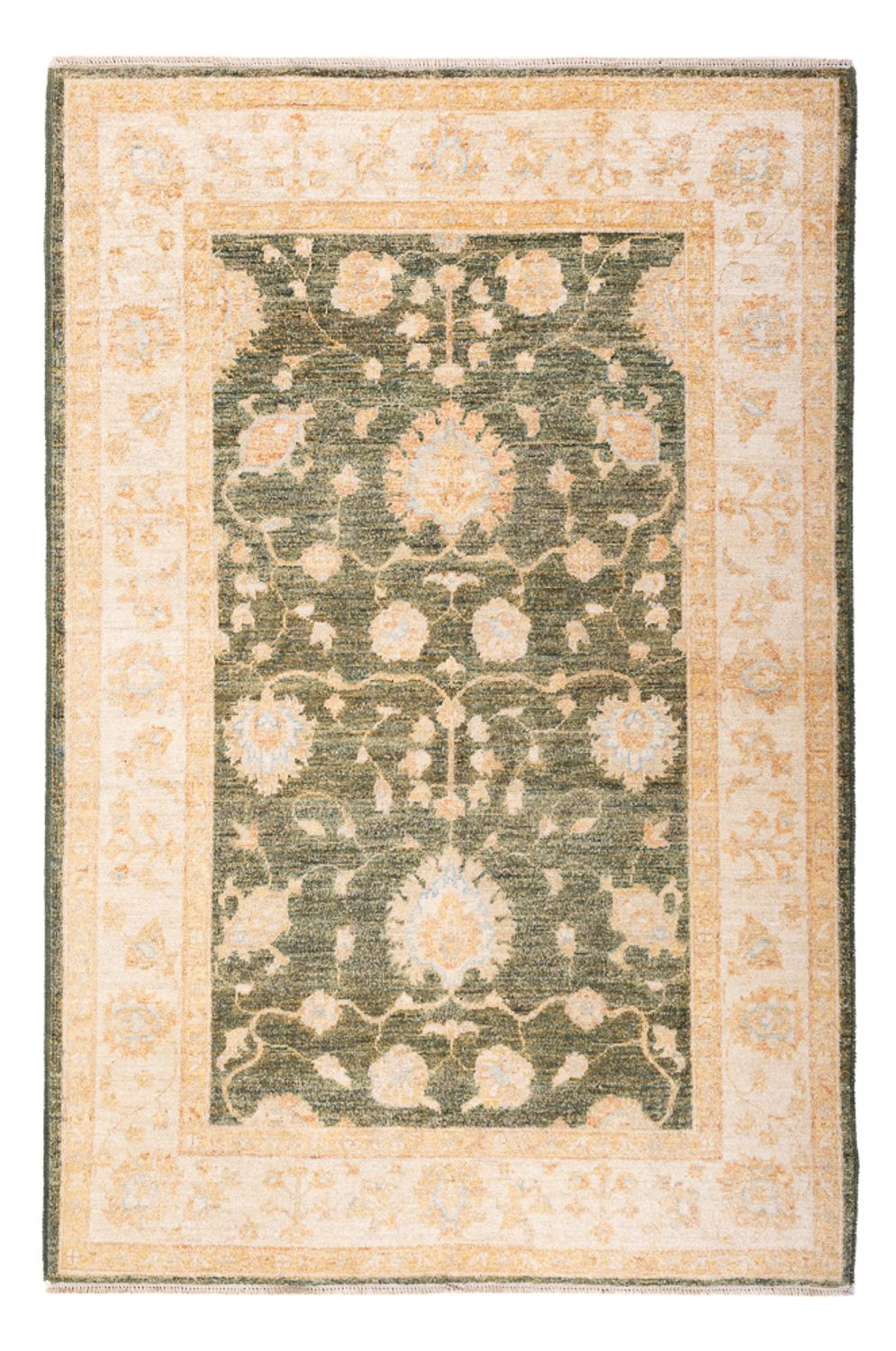 Tapis Ziegler - 183 x 119 cm - vert olive
