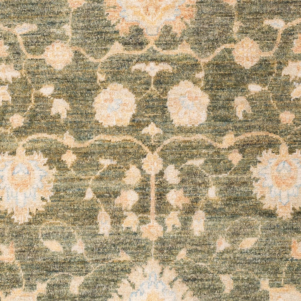 Tapis Ziegler - 183 x 119 cm - vert olive