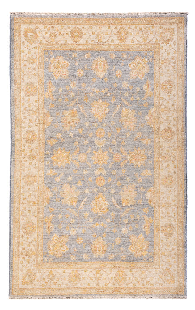 Tapis Ziegler - 187 x 116 cm - bleu pétrole