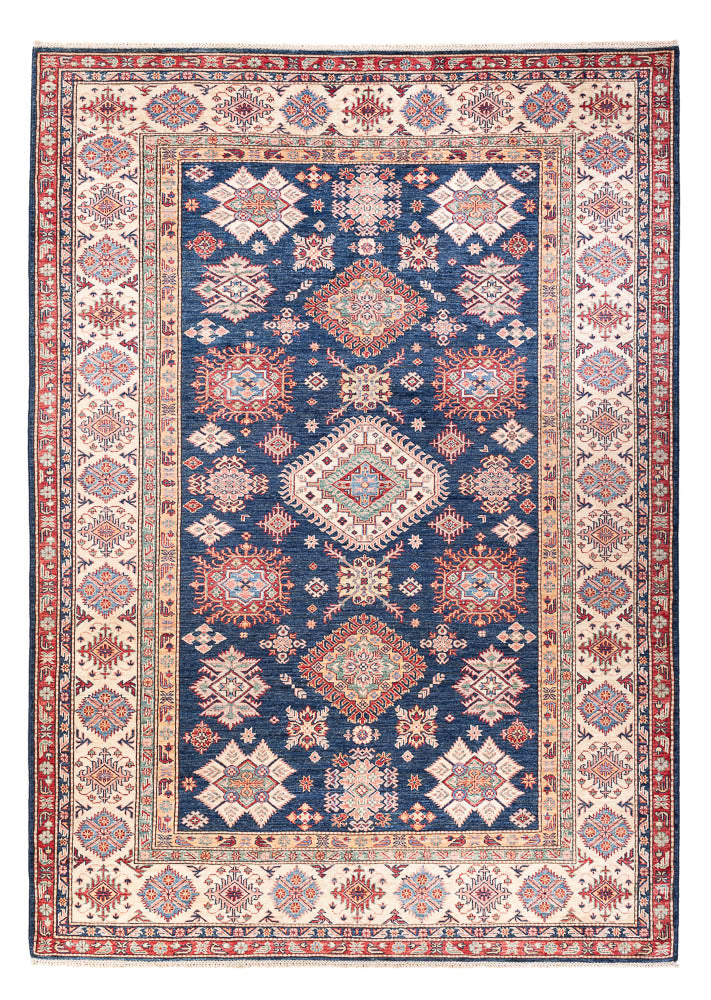 Tapis Ziegler - Kazak - 287 x 204 cm - bleu