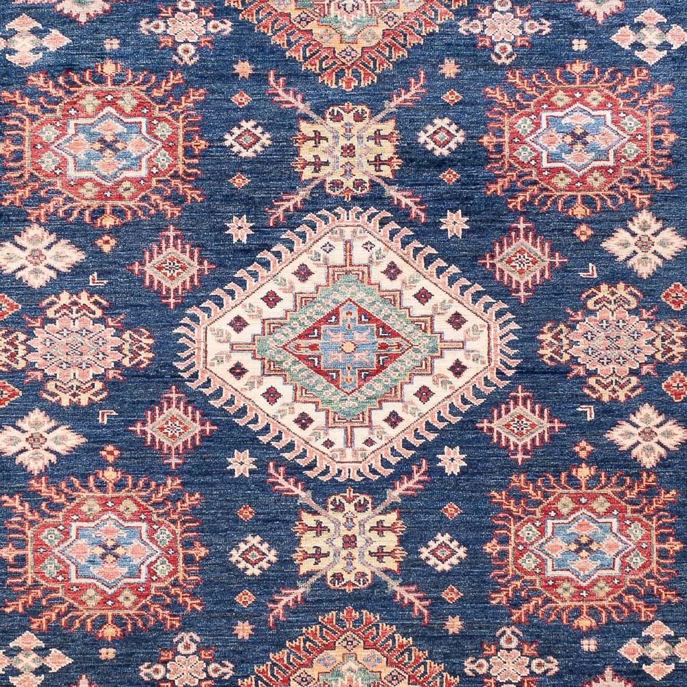 Tapis Ziegler - Kazak - 287 x 204 cm - bleu