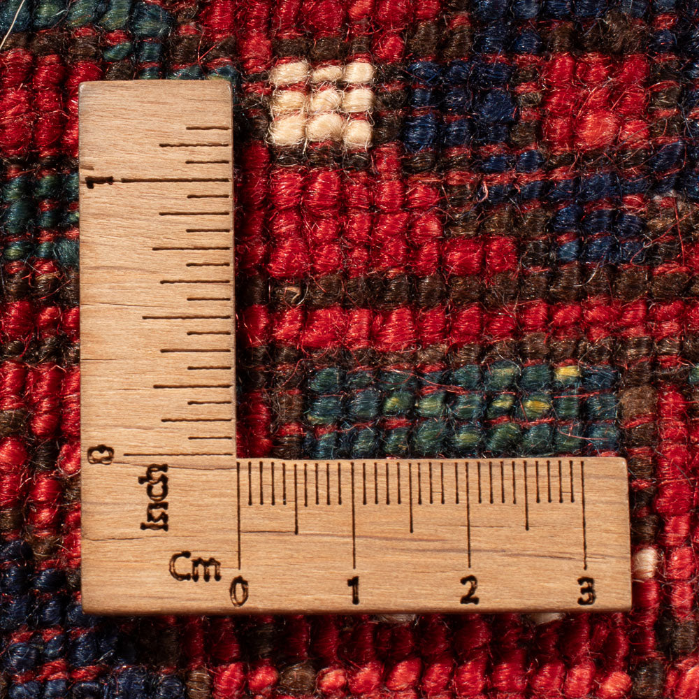 Tapis afghan - Kunduz - 296 x 217 cm - rouge