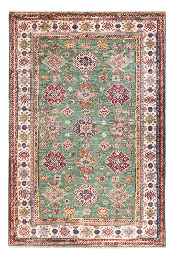 Tapis Ziegler - Kazak - 296 x 201 cm - vert clair