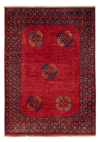 Tapis afghan - Kunduz - 291 x 212 cm - rouge