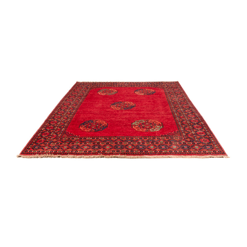 Tapis afghan - Kunduz - 291 x 212 cm - rouge