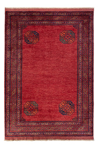 Tapis afghan - Kunduz - 294 x 206 cm - rouge