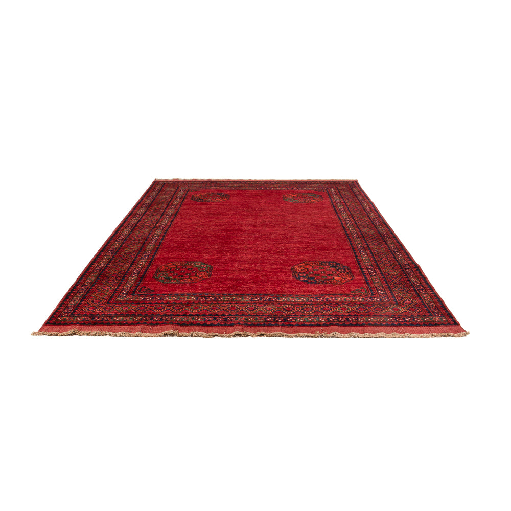 Tapis afghan - Kunduz - 294 x 206 cm - rouge