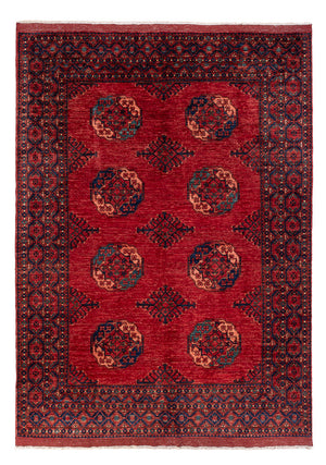 Tapis afghan - Kunduz - 287 x 215 cm - rouge