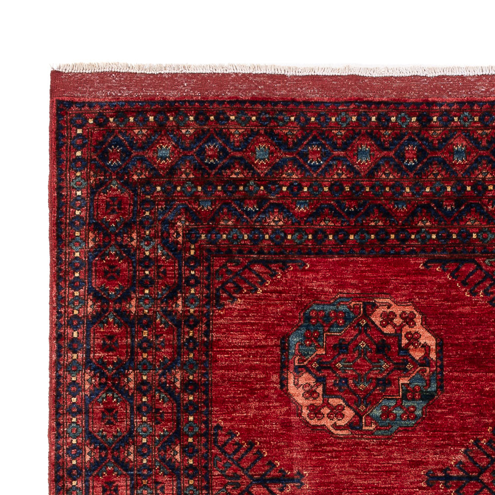 Tapis afghan - Kunduz - 287 x 215 cm - rouge