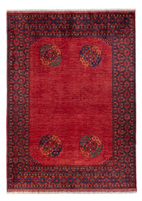 Tapis afghan - Kunduz - 288 x 216 cm - rouge