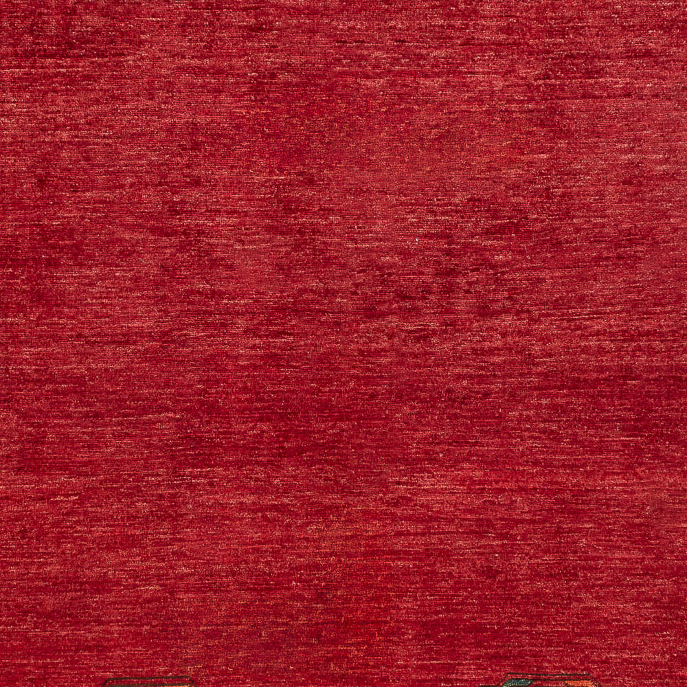 Tapis afghan - Kunduz - 288 x 216 cm - rouge