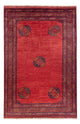 Tapis afghan - Kunduz - 302 x 203 cm - rouge