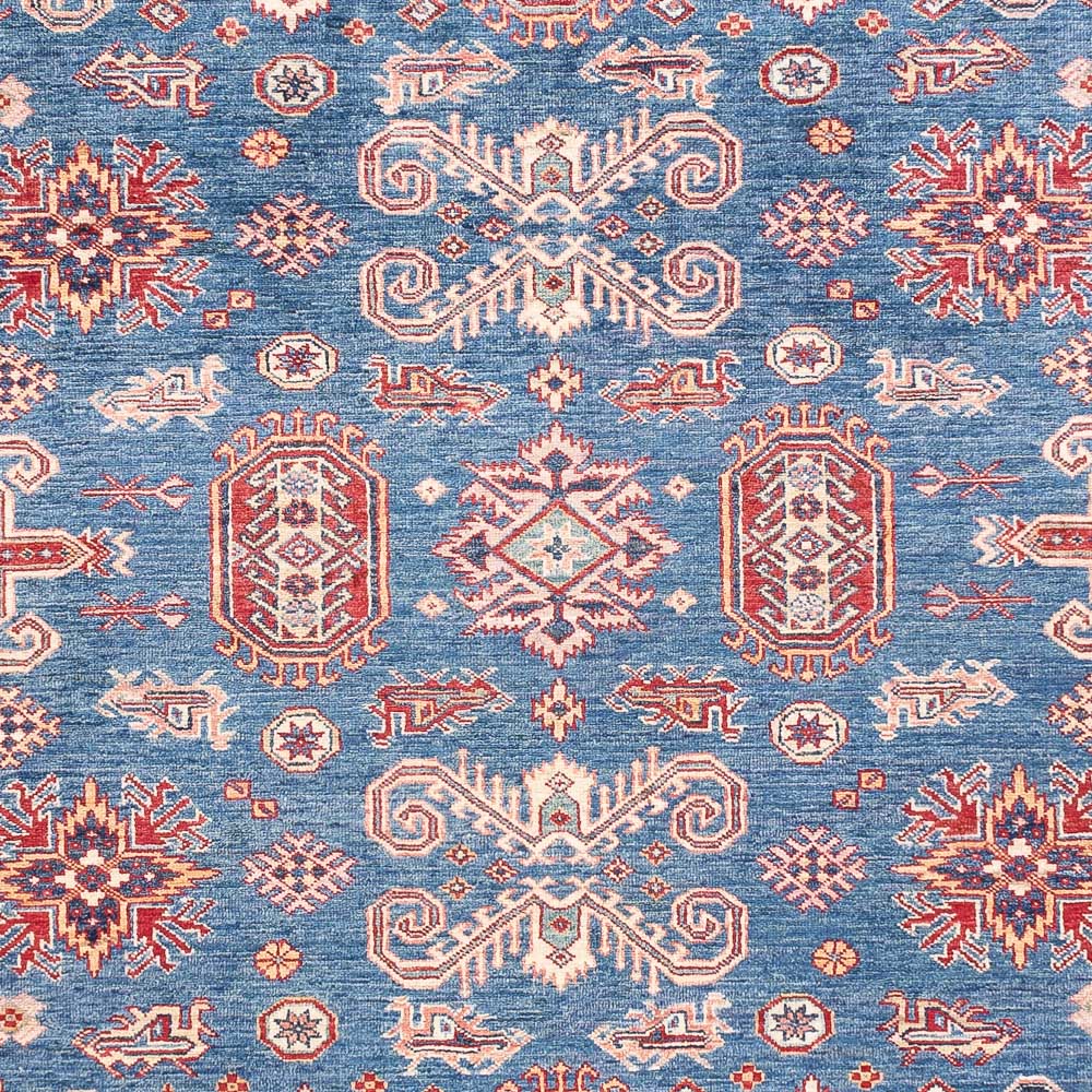 Tapis Ziegler - Kazak - 303 x 202 cm - bleu