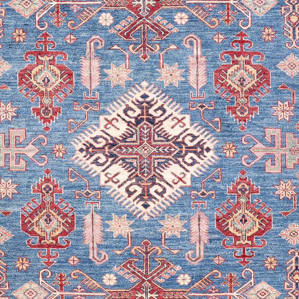 Tapis Ziegler - Kazak - 301 x 201 cm - bleu