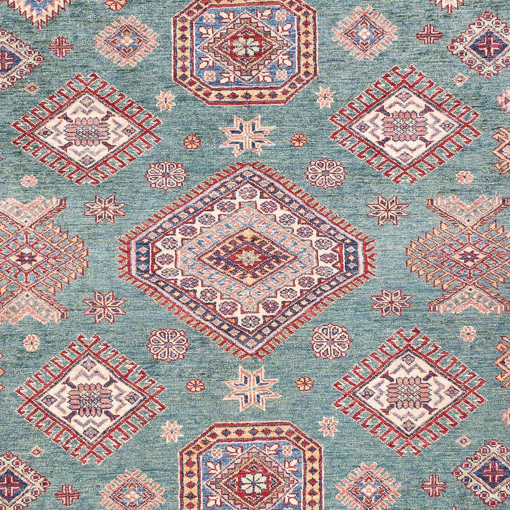 Tapis Ziegler - Kazak - 304 x 203 cm - vert