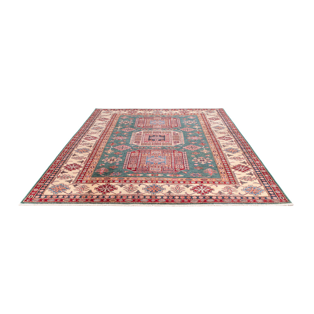 Tapis Ziegler - Kazak - 296 x 204 cm - vert