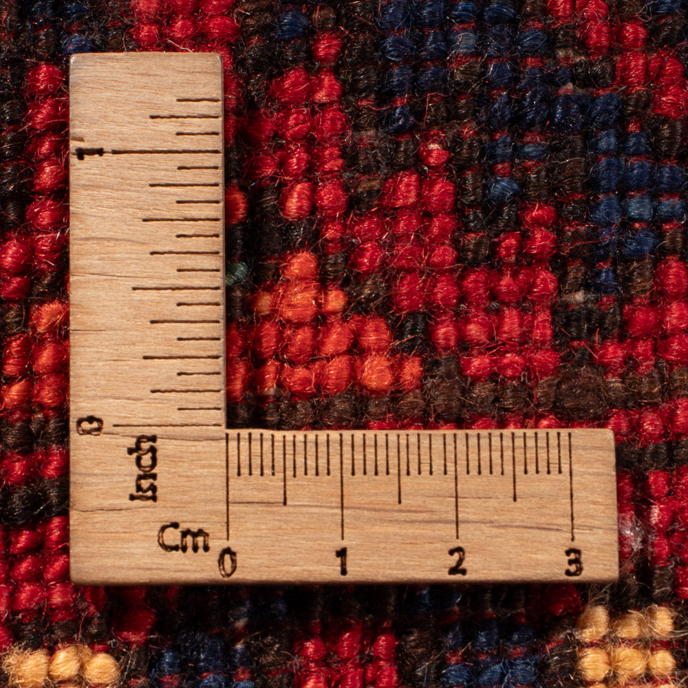 Tapis afghan - Kunduz - 299 x 220 cm - rouge