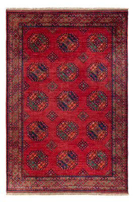Tapis afghan - Kunduz - 300 x 206 cm - rouge