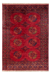 Tapis afghan - Kunduz - 296 x 214 cm - rouge