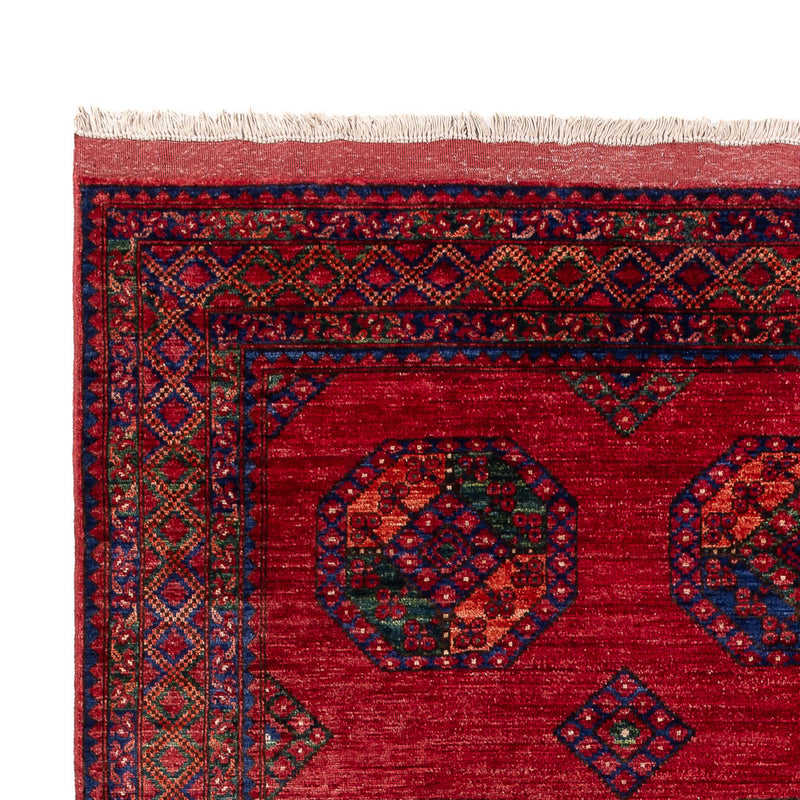 Tapis afghan - Kunduz - 310 x 206 cm - rouge