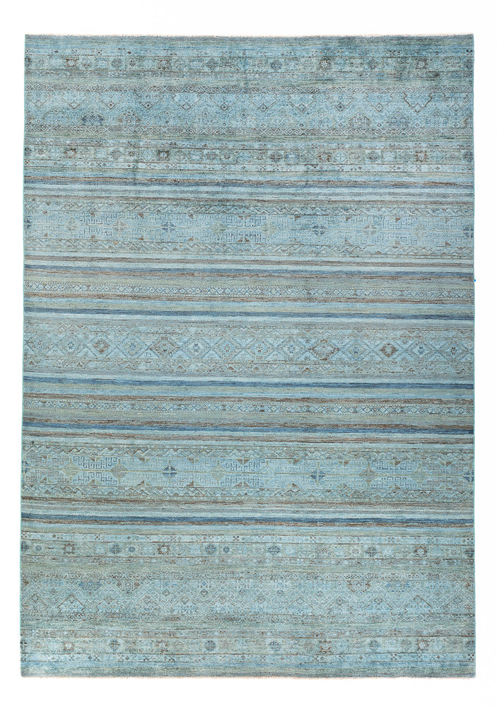Tapis Ziegler - Shal - Vintage/Overdyed - 288 x 207 cm - bleu clair