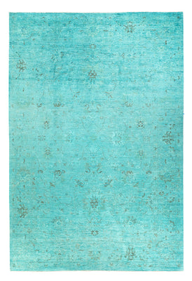 Tapis Ziegler - Moderne - Vintage/Overdyed - 293 x 201 cm - turquoise